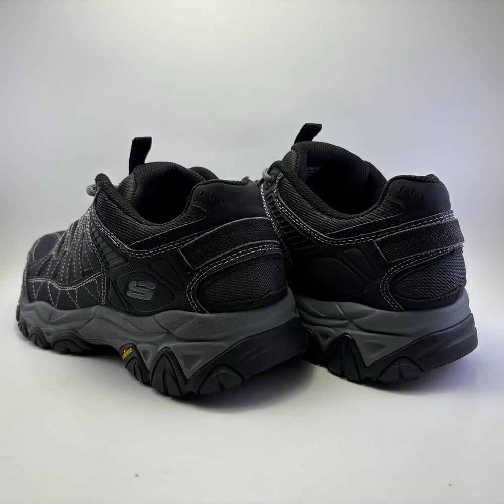 SKECHERS "After Burn M.Fit 2.0" Black/Gray Shoes Men’s Size 10.5 - Picture 9 of 12